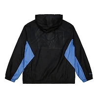Men's Mitchell & Ness Black Cleveland Cavaliers Playmaker Full-Zip Hooded Windbreaker Jacket