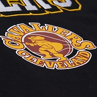 Men's Mitchell & Ness  Black Cleveland Cavaliers Training Camp Long-Sleeve T-Shirt
