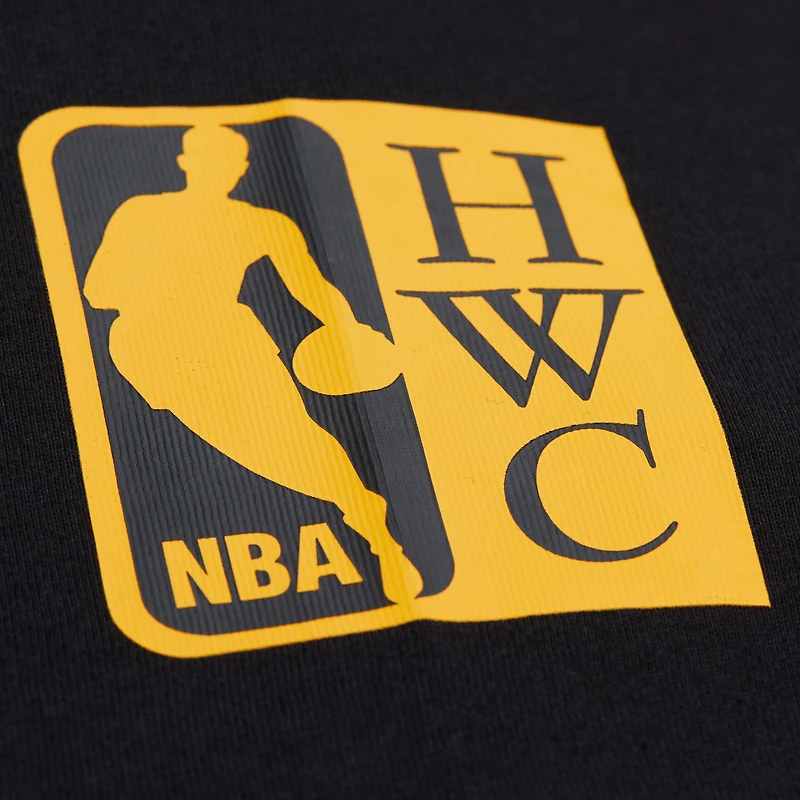 Men's Mitchell & Ness  Black Cleveland Cavaliers Training Camp Long-Sleeve T-Shirt