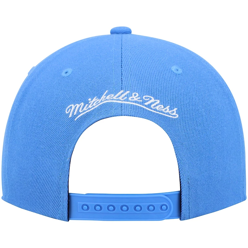 Casquette Snapback bleue Mitchell & Ness Cleveland Cavaliers Hardwood Classics Team Ground 2.0 pour hommes