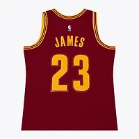 Maillot Swingman Mitchell & Ness LeBron James Wine des Cleveland Cavaliers 2015-16 pour homme