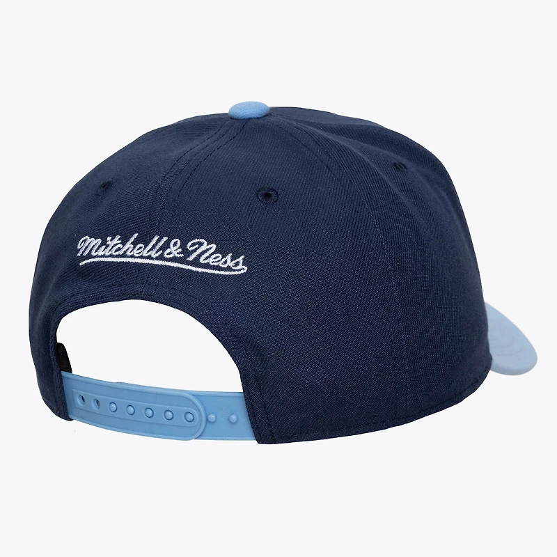 Men's Mitchell & Ness Navy Cleveland Cavaliers Legendary Pro Pinch Snapback Hat