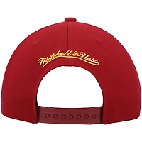 Men's Mitchell & Ness Wine/Gold Cleveland Cavaliers Team Two-Tone 2.0 Snapback Hat