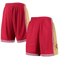 Short Mitchell & Ness pour homme, couleur vin, Cleveland Cavaliers 2003-2004, Hardwood Classics Swingman