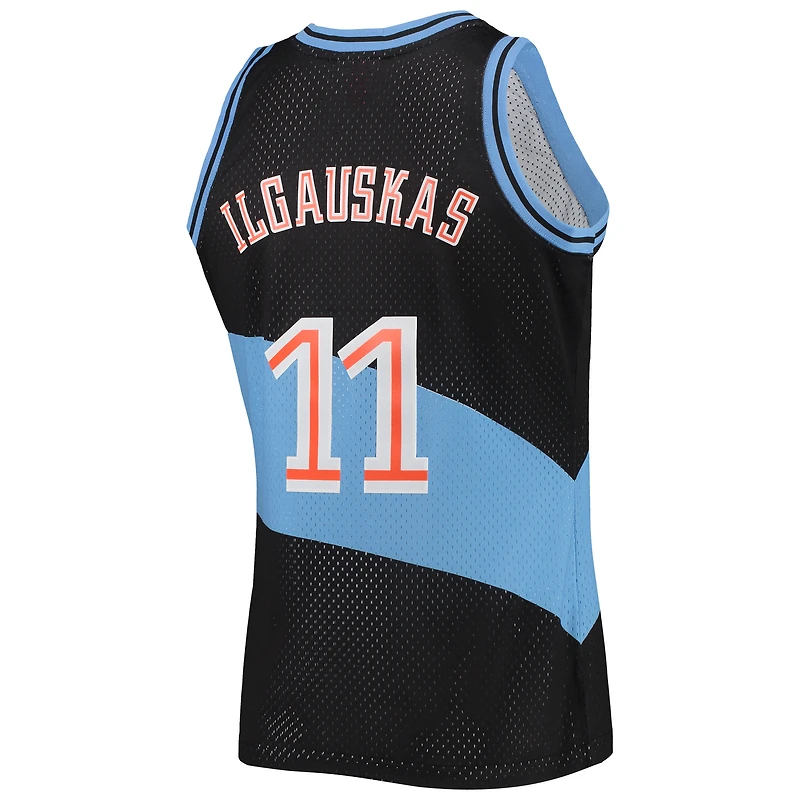 Maillot Swingman Mitchell & Ness Zydrunas Ilgauskas noir Cleveland Cavaliers Hardwood Classics pour hommes