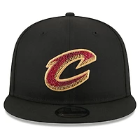 Men's New Era Black Cleveland Cavaliers 2026 NBA Draft Crystal 9FIFTY Snapback Hat