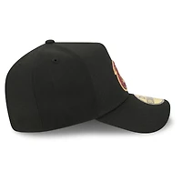Casquette ajustée New Era 59FORTY noire pour homme, Cleveland Cavaliers, édition spéciale NBA Draft 2026, logo cristal sur scène.