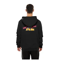 Men's New Era  Black Cleveland Cavaliers Front Back Logo Hoodie