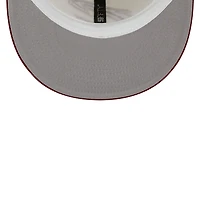 Casquette ajustée 59FIFTY 2 tons crème/vin New Era pour hommes des Cleveland Cavaliers