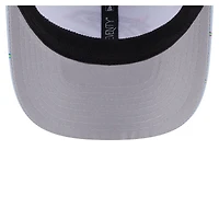 Men's New Era Light Blue/Gray Cleveland Cavaliers Adventure Aloha Pattern 9SEVENTY Stretch-Snap Hat