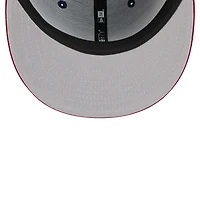 Men's New Era Navy/Red Cleveland Cavaliers 2025/26 Classic Edition Jersey Hook 59FIFTY Fitted Hat