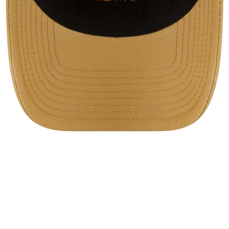 Men's New Era Tan Cleveland Cavaliers Team 2.0 9TWENTY Adjustable Hat