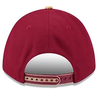 Casquette ajustable New Era 9FORTY blanche/bordeaux Cleveland Cavaliers 2025 NBA Tip Off M-Crown A-Frame pour homme