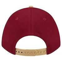 Casquette ajustable New Era 9FORTY A-Frame M-Crown pour homme, couleur vin, Cleveland Cavaliers
