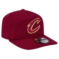 Men's New Era  Wine Cleveland Cavaliers Cotton 19TWENTY Adjustable Hat