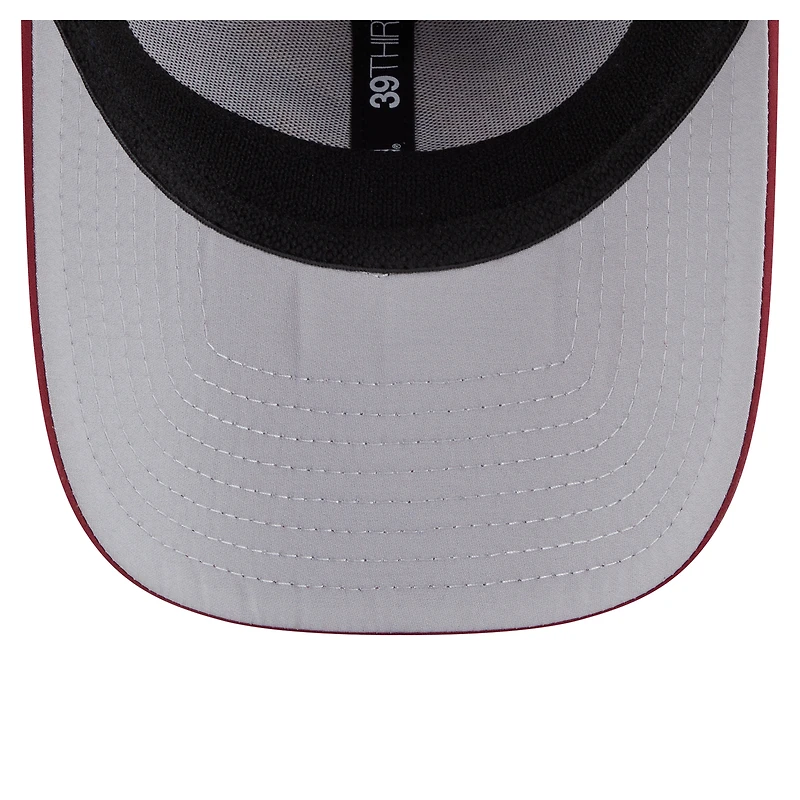 Casquette New Era Cleveland Cavaliers Featherweight Poly Rope Flex 39Thirty pour homme, couleur vin