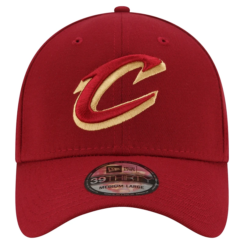 Casquette flexible 39THIRTY avec logo des Cleveland Cavaliers New Era pour hommes