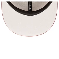 Men's New Era  Wine Cleveland Cavaliers Team 59FIFTY Fitted Hat
