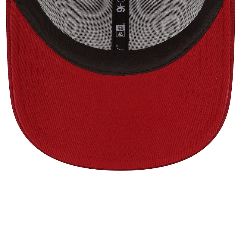 Casquette réglable New Era Wine Cleveland Cavaliers The League 9FORTY pour hommes