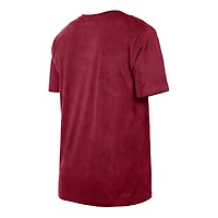 T-shirt New Era pour homme, coupe boxy, délavé minéral, style rétro, Cleveland Cavaliers