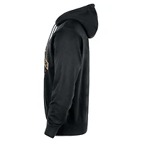 Sweat à capuche Nike noir Cleveland Cavaliers 2025/26 Authentic Practice Club pour homme