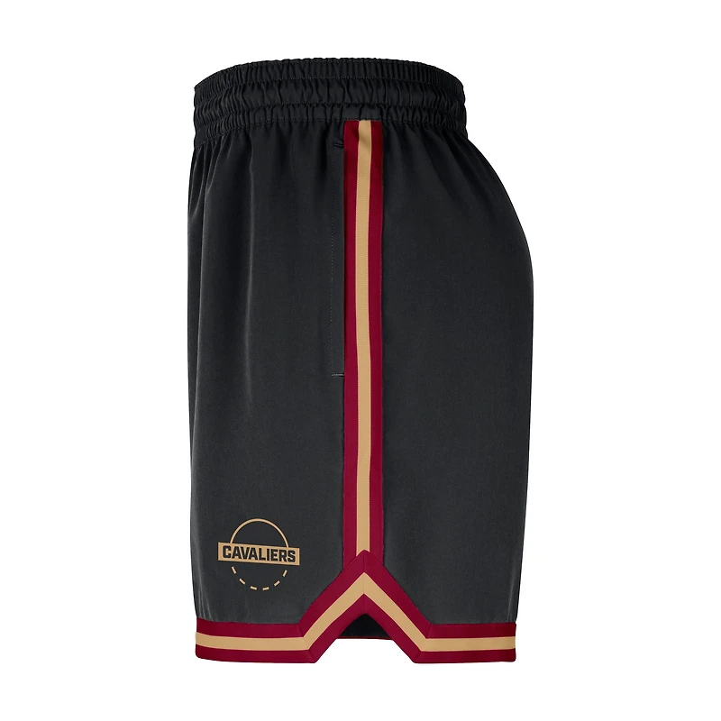 Short tissé Nike Authentic DNA noir Cleveland Cavaliers pour homme