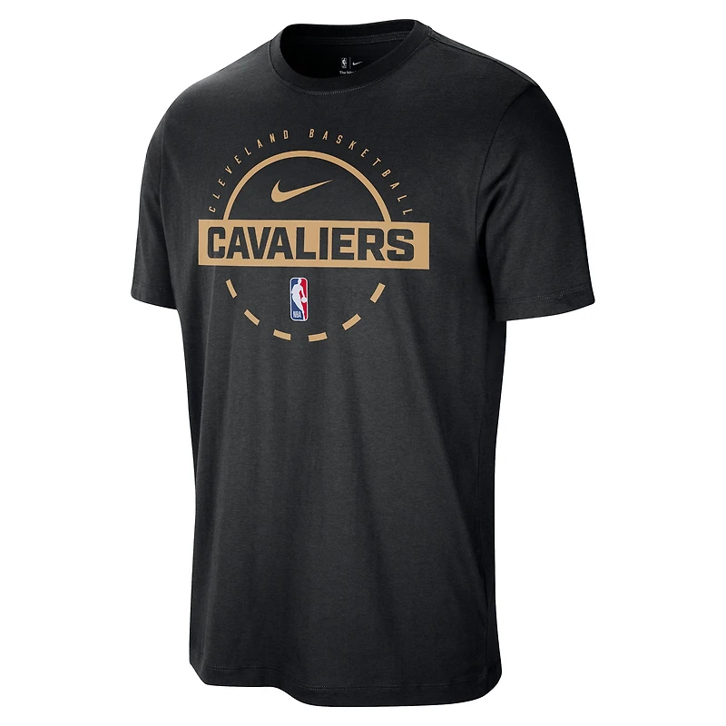 Men's Nike  Black Cleveland Cavaliers Authentic Practice T-Shirt