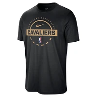Men's Nike  Black Cleveland Cavaliers Authentic Practice T-Shirt
