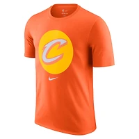 Men's Nike  Orange Cleveland Cavaliers 2025/26 City Edition Remix Essential Logo T-Shirt