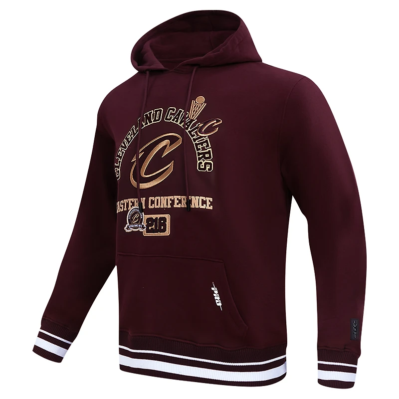 Sweat à capuche pour homme Pro Standard Wine Cleveland Cavaliers Area Code