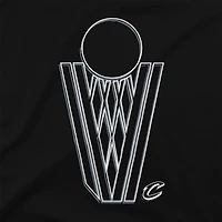 T-shirt noir Stadium Essentials pour homme, Cleveland Cavaliers, Mono Element