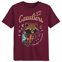 Ensemble de t-shirts deux pièces pour enfants d'âge préscolaire Cleveland Cavaliers Gardiens la Galaxie