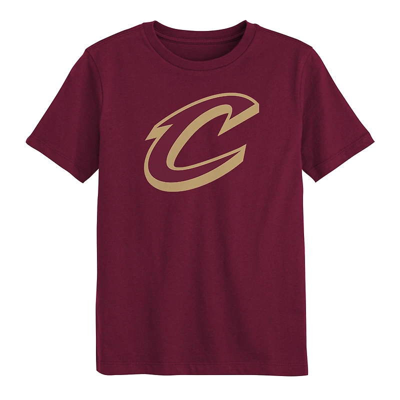Preschool Outerstuff  Wine Cleveland Cavaliers Primary Logo T-Shirt