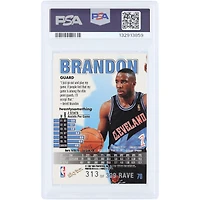 Terrell Brandon Cleveland Cavaliers 1997 Skybox Z-Force #70 #313/399 PSA Authenticated 9 Card