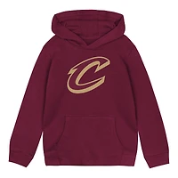 Toddler Outerstuff  Wine Cleveland Cavaliers Primary Logo Hoodie