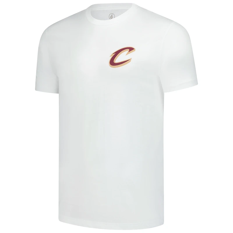 T-shirt unisexe blanc FISLL avec logo Burst des Cleveland Cavaliers