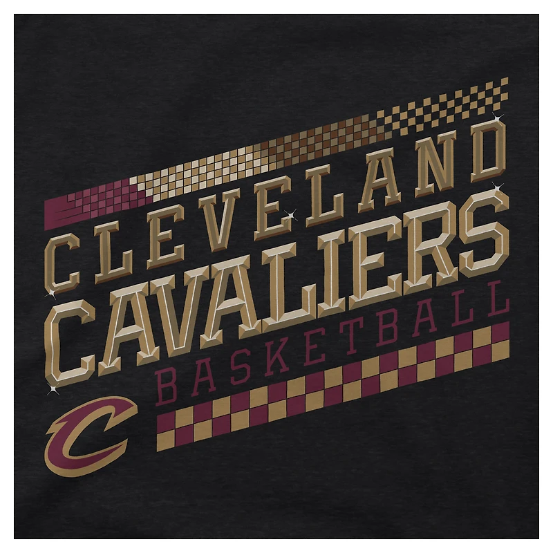 Unisex Stadium Essentials  Black Cleveland Cavaliers Drive to Win Tri-Blend T-Shirt