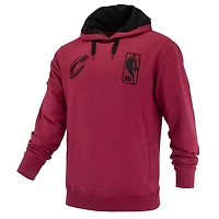 Sweat à capuche unisexe FISLL Wine Cleveland Cavaliers Logoman Shadow Collection