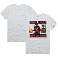 Unisex Homage Donovan Mitchell Ash Cleveland Cavaliers NBA Jam Tri-Blend T-Shirt