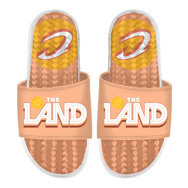 Unisex ISlide  Orange Cleveland Cavaliers 2025/26 City Edition Gel Slide Sandals