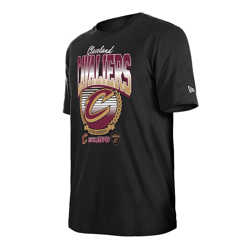 Unisex New Era Black Cleveland Cavaliers Summer Classics T-Shirt