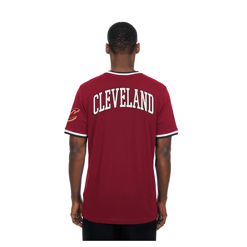 Unisex New Era Wine Cleveland Cavaliers Sport Classics Capsule V-Neck Fashion Jersey