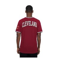 Unisex New Era  Wine Cleveland Cavaliers Sport Classics Capsule V-Neck Fashion Jersey