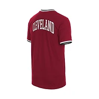Unisex New Era  Wine Cleveland Cavaliers Sport Classics Capsule V-Neck Fashion Jersey