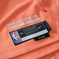 Maillot authentique unisexe Nike Donovan Mitchell orange Cleveland Cavaliers 2025/26 - Édition City