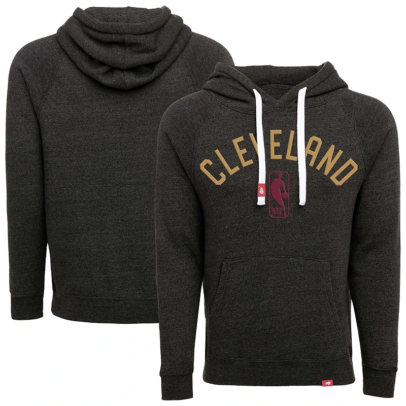 Unisex Sportiqe Cleveland Cavaliers Olsen Tri-Blend Pullover Hoodie