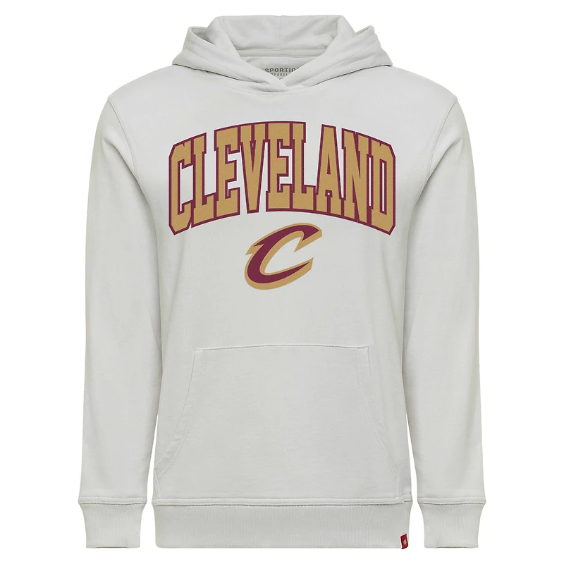 Sweat à capuche unisexe Sportiqe gris Cleveland Cavaliers Genuine Issue Collection Drake Premium