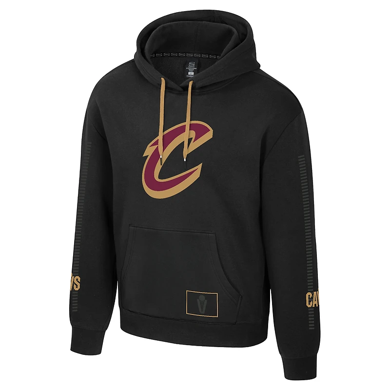 Sweat à capuche unisexe Stadium Essentials noir Cleveland Cavaliers NBA Legends City Star en polaire