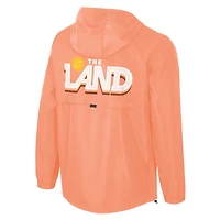 Unisex Stadium Essentials Orange Cleveland Cavaliers 2025/26 City Edition Compete Quarter-Zip Hoodie Jacket