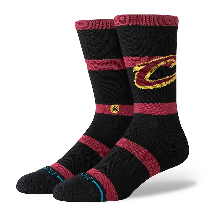 Unisex  Stance Cleveland Cavaliers Prep Stripe Crew Sock